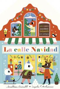 La calle Navidad. Libro desplegable