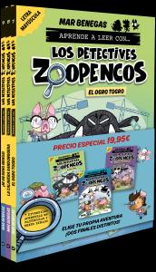 Pack Aprende a leer con... ¡Los Detectives Zoopencos! 7, 8 y 9: En letra MAYÚSCU