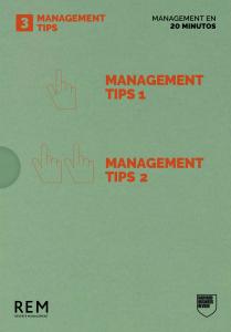 Estuche Management en 20 minutos HBR: Management tips