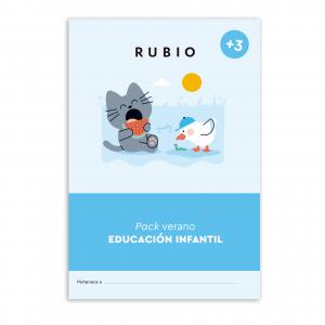 Pack verano RUBIO Educación Infantil (PluS 3 años)