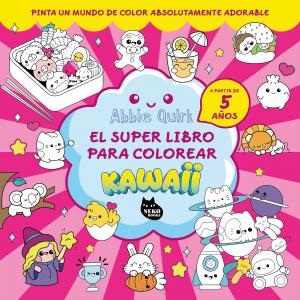 El superlibro para colorear kawaii