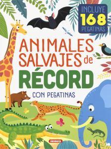 Animales salvajes de récord con pegatinas