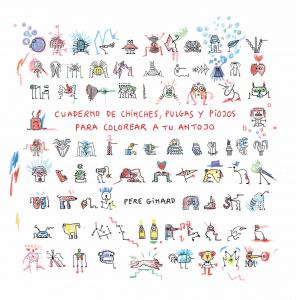 Cuaderno de chinches, pulgas y piojos para colorear a tu antojo