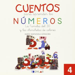CUENTOS NUMEROS 4: La familia del 30 y las chinchetas de colores.