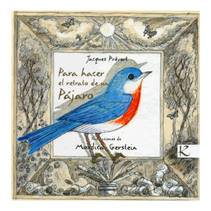 Para hacer el retrato de un pájaro