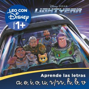 Lightyear. Aprende las letras: a, e, i, o, u, r/rr, h, b, v (Leo con Disney Nive