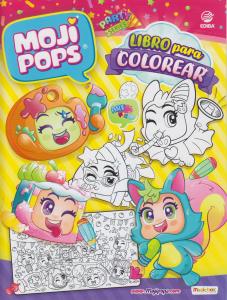 Libro para colorear Moji Pops Serie Party - España