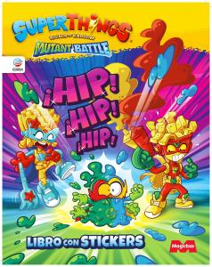 Libro de Stickers Superthings Mutant Battle - España