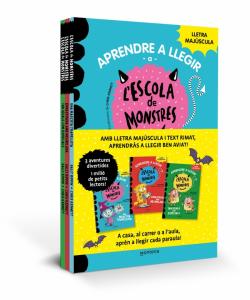 Aprendre a llegir a l Escola de Monstres - Pack amb els llibres 1, 2 i 3