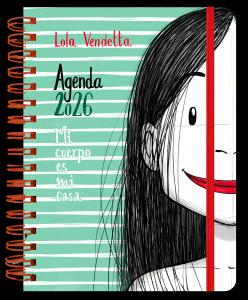 Agenda anual semanal 2026 Lola Vendetta