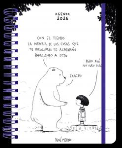 Agenda anual semanal 2026 René Merino