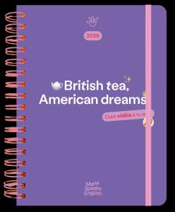 Agenda anual semanal 2026 María Speaks English