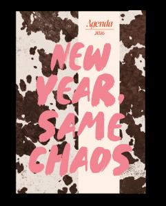 Agenda anual semanal 2026 Tantanfan