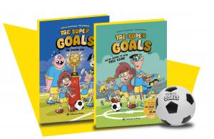 The Super Goals Box Set: 2 books PluS Soccer ball