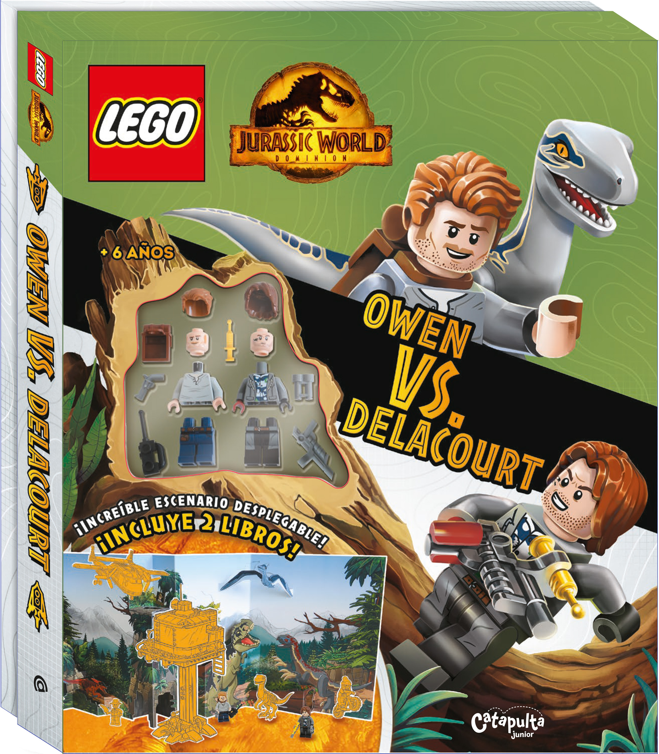 Lego Jurassic World: Owen vs. Delacourt