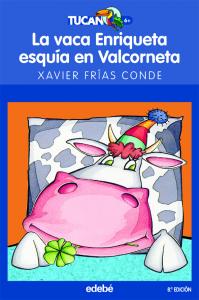 La vaca Enriqueta esquía en Valcorneta