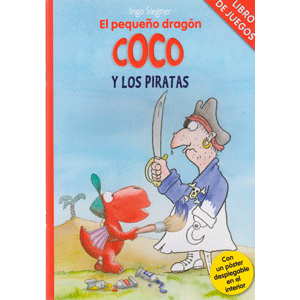 LIBRO JUEGOS  EL PEQUEÑO DRAGÓN COCO Y LOS PIRATAS
