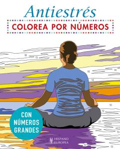 Colorea por números. Antiestrés