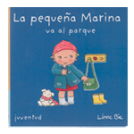 La pequeña Marina va al parque