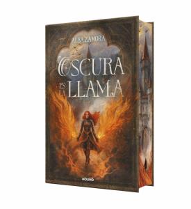 Oscura es la llama (edición limitada con cantos tintados)