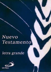 Nuevo testamento. Letra grande. Plástico