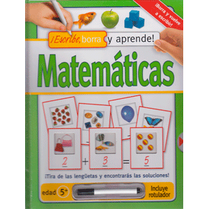 Matemáticas. Escribe, borra y aprende