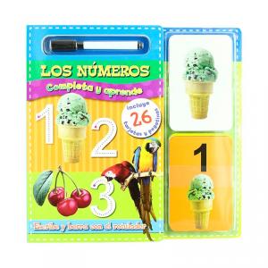 Completa y aprende. Los números