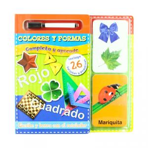Completa y aprende. Colores y formas