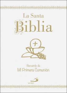 La Santa Biblia - Edición cartoné, oro y uñeros