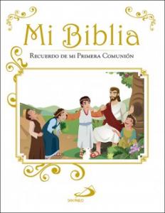 Mi Biblia. Recuerdo de mi primera comunión.