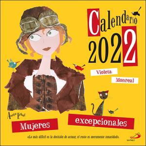 Calendario de pared Mujeres excepcionales 2022