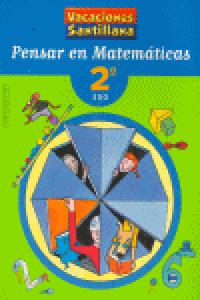 VACACIONES PENSAR EN MATEMATICAS 2 ESO