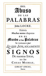 Del abuso de las palabras (Serie Great Ideas)