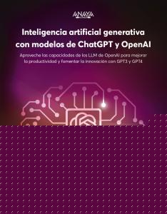 Inteligencia artificial generativa con modelos de ChatGPT y OpenAI