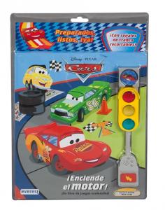 Cars. ¡Enciende el motor! Libro con semáforo