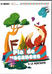 Pla de vacances A la muntanya 4 anys Infantil