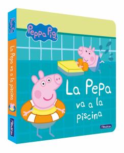 Peppa Pig. Llibre de cartró - La Pepa va a la piscina