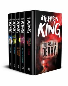 Estuche Todo pasa en Derry (contiene: It | Un saco de huesos | El cazador de sue