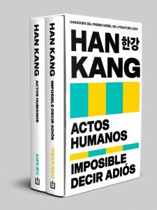 ESTUCHE HAN KANG: Contiene Imposible decir adiós| Actos humanos