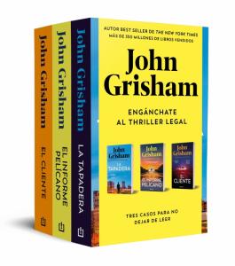Pack Grisham esencial (contiene La tapadera | El cliente | El informe pelícano)