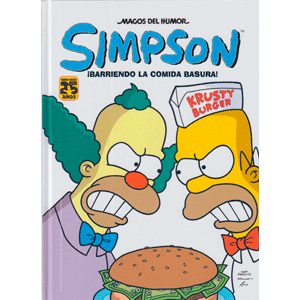 MAGOS HUMOR SIMPSON 41:¡BARRIENDO LA COMIDA BASURA!