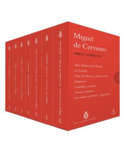 Estuche Obras completas Miguel de Cervantes
