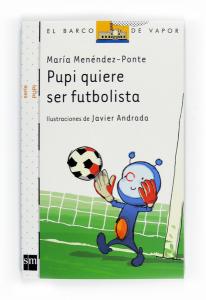 Pupi quiere ser futbolista.SM