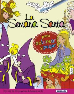 La Semana Santa para colorear y pegar