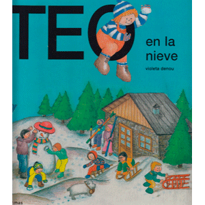 Teo en la nieve