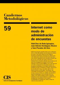 Internet como modo de administración de encuestas