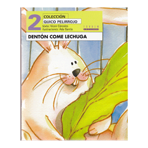 Dentón come lechuga