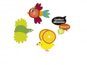 Proxecto Que ves? - 4 anos : Cociña e alimentos