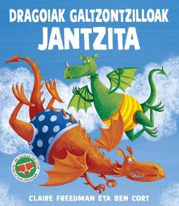 Dragoiak galtzontzilloak jantzita