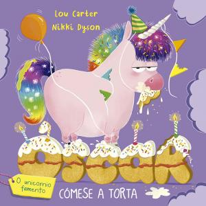 Óscar o unicornio famento cómese la torta